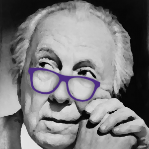 Frank Lloyd Wright portrait