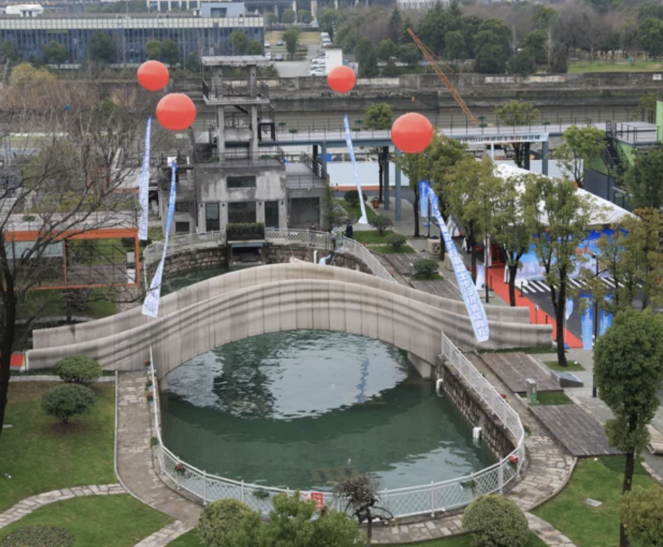 3D printed bridge in Shanghai China
