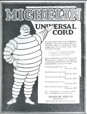 michelin man poster