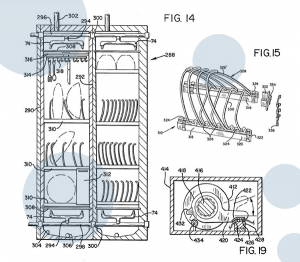 patent for dish rack