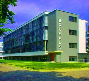 Bauhaus school in Weimar Germany