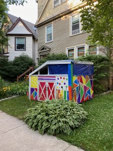 homenmade kid's house in Evanston