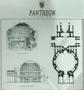 the pantheon architectural drawings